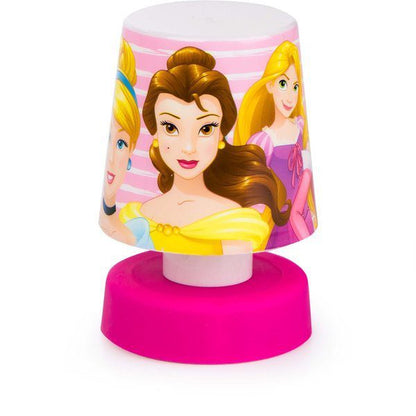 Mini Candeeiro Multicor Princesas Disney