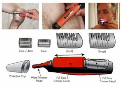 Microtouch 2em1 - Máquina de barbear e cabelo