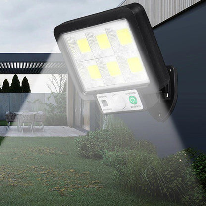 Lâmpada Solar LED com Sensor Movimento