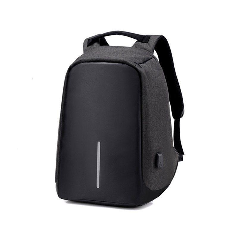 Mochila anti-roubo com cabo USB