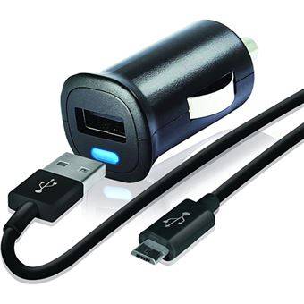 Carregador Isqueiro + Cabo Micro USB