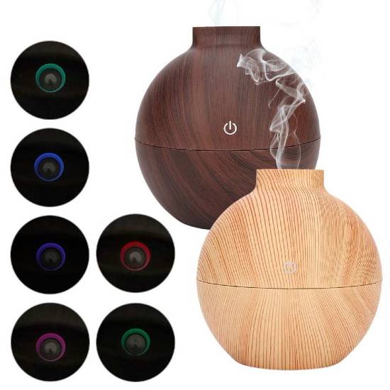 Mini difusor e humidificador de aromas