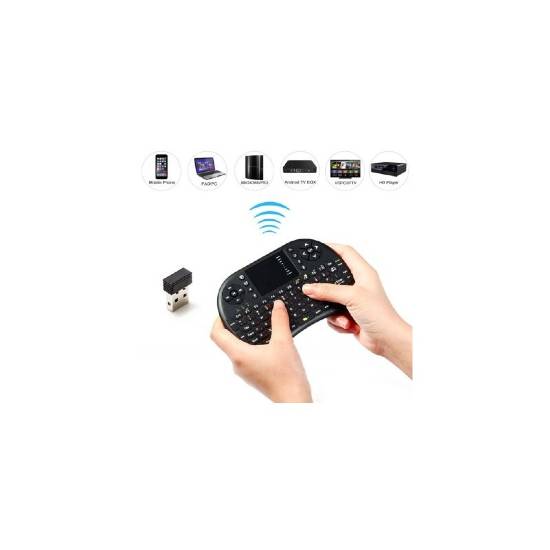 Mini teclado com rato para smart tv / android box