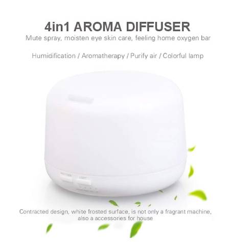 Humidificador e Difusor com 7 Cores