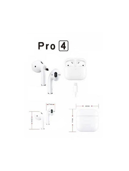 Airpods Pro 4 Auriculares Bluetooth Sem Fios