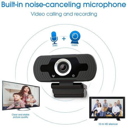 Webcam USB 2.0 com Microfone