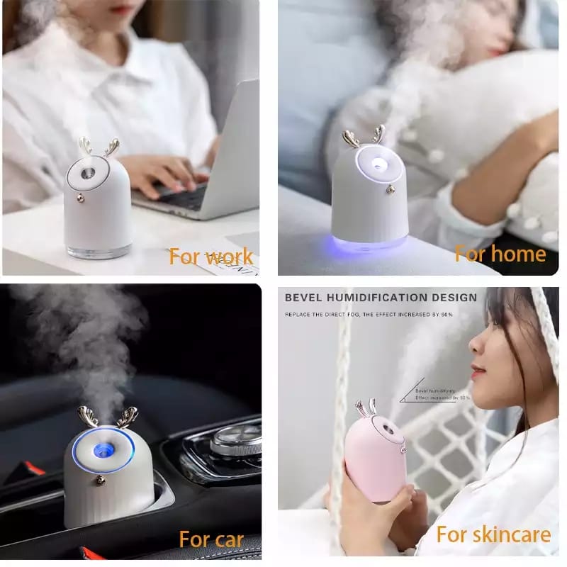 Humidificador e difusor de essências portátil Animal