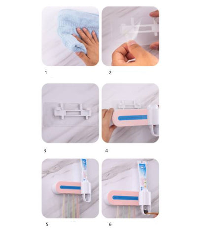 Esterilizador Escova de Dentes com Dispensador - ZSW-Y01