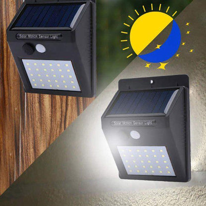 Lâmpada Solar com Sensor de Movimento - 20Leds