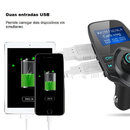 Kit para carro wireless com MP3