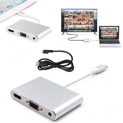 Adaptador Lightning / Hdmi, Vga, Áudio, Microusb - Iphone, Ipad