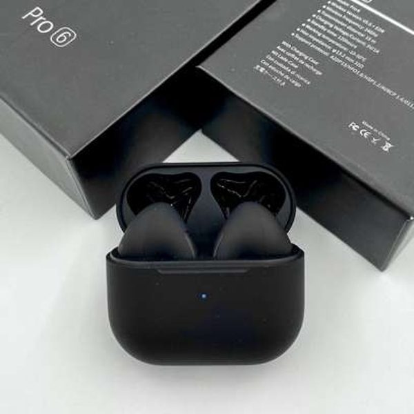 Airpods Pro 6 Preto Auriculares Bluetooth