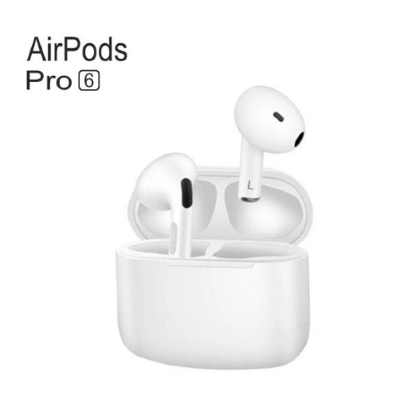 Airpods Pro 6 Branco Auriculares Bluetooth