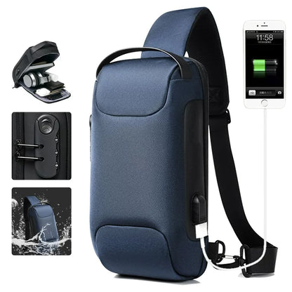 Mochila Anti-Roubo com Porta USB