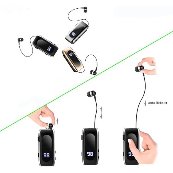 Auricular Bluetootth de Clip k55