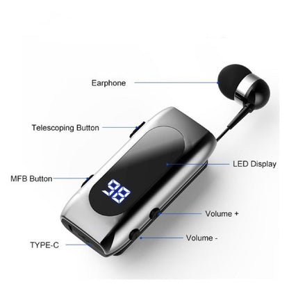 Auricular Bluetootth de Clip k55