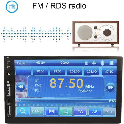 Auto Rádio Bluetooth MP5 com Comando 7023