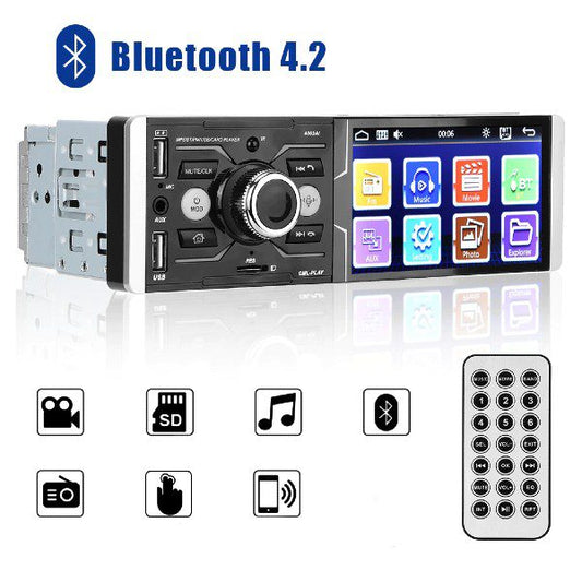 Auto rádio bluetooth com visor touchscreen