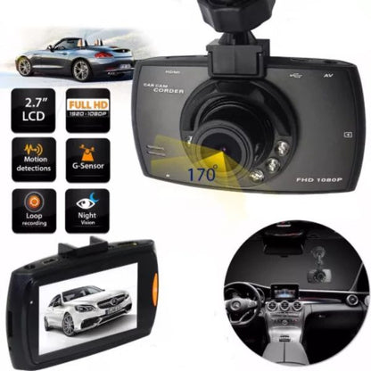 Câmara DVR de Carro LCD G-Sensor Visão Noturna