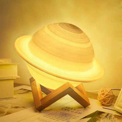 Candeeiro de Saturno 15 CM Impressão 3D