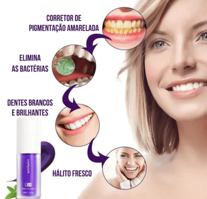 SmileKit - Gel Roxo Branqueador de Dentes