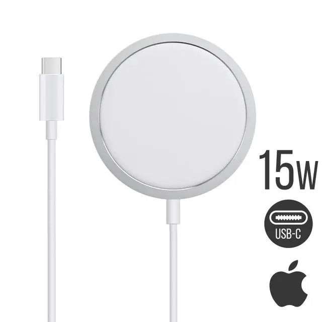 Carregador MagSafe 15W, Cabo de carregamento USB-C integrado