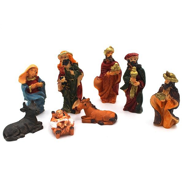 Presépio de Natal 8 Figuras