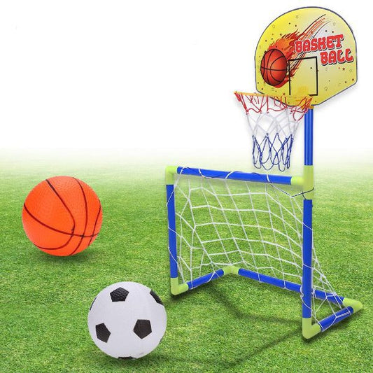 Conjunto de Futebol e Basquetebol 2EM1para Crianças