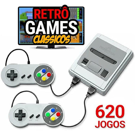 Consola retro TV 620 jogos Edição aniversário