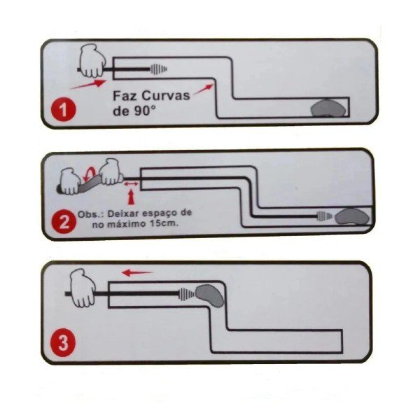 Desentupidor de Canos Manual