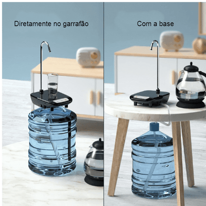 Dispensador de Água Elétrico Automático com Base