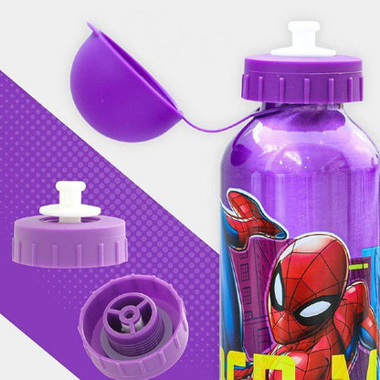 Garrafa de alumínio Homem Aranha 500ml