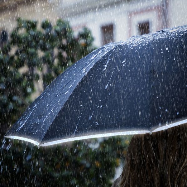 Guarda-chuva Dobrável de Fecho Invertido com LED Folbrella