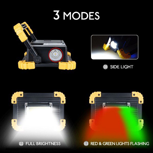 Holofote Portátil 20W COB LED