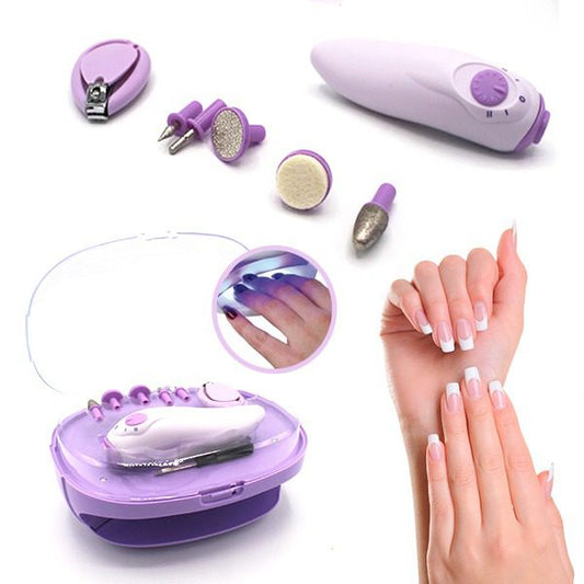 Kit de Manicure com Secador de Unhas 7EM1