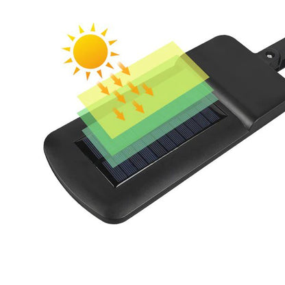 Lâmpada Solar de Rua 108 Leds com Sensor de Movimento e Comando