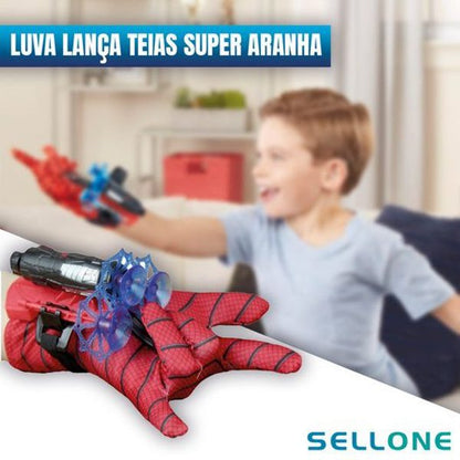 Luva Lança Teias Super Aranha