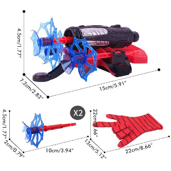 Luva Lança Teias Super Aranha