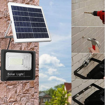 Luz Solar 1200W com Painel Solar e Comando