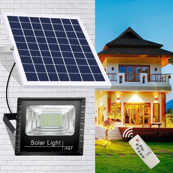 Luz Solar 150W com Painel Solar e Comando