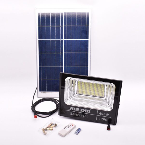 Luz Solar 400W com Painel Solar e Comando