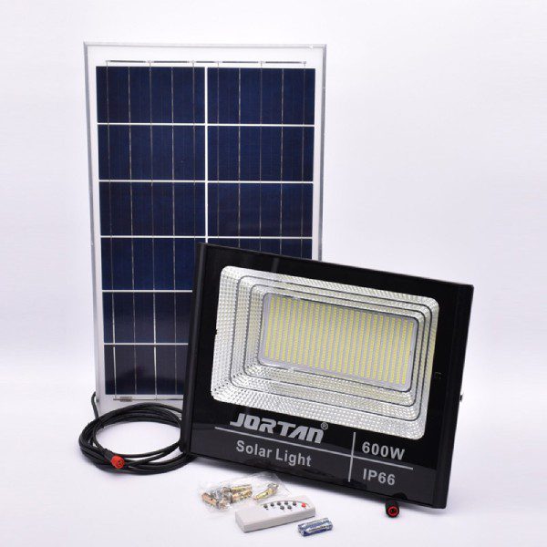 Luz Solar 600W com Painel Solar e Comando