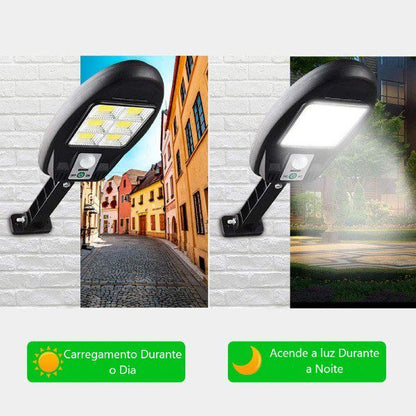 Luz Solar Exterior com Sensor Movimento