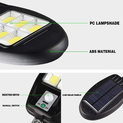 Luz Solar Exterior com Sensor Movimento