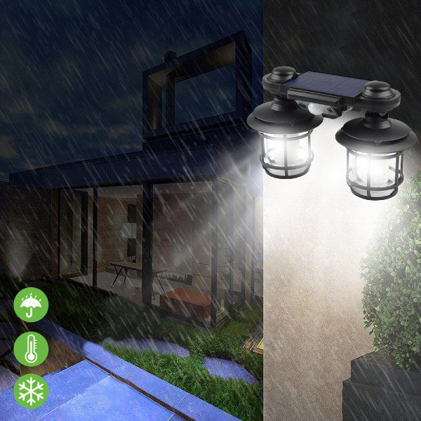 Luz Solar de Jardim com Sensor de Movimento e Comando SD-6011