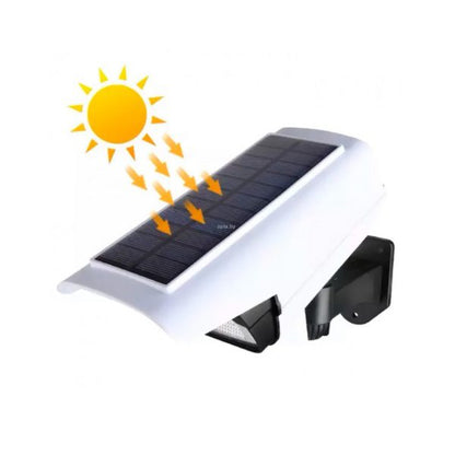 Candeeiro Solar 66SMD com Sensor de Movimento com Comando