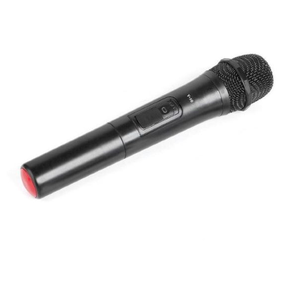 Microfone Karaoke Sem Fio + USB  MK-V10