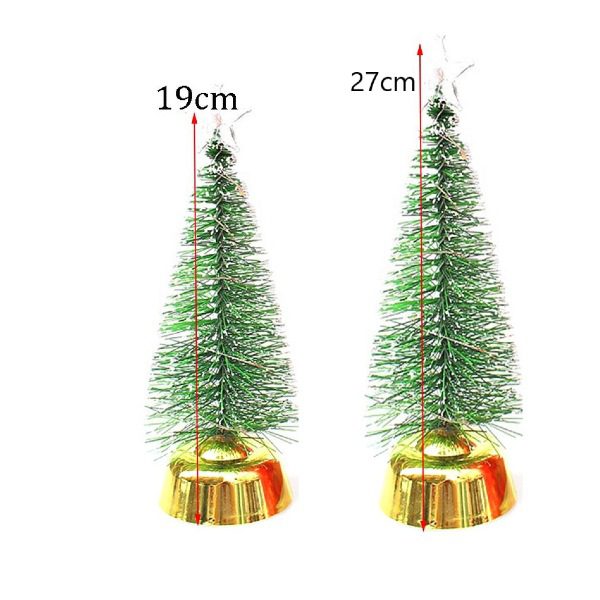 Mini Árvore Natal decorativa com luz led