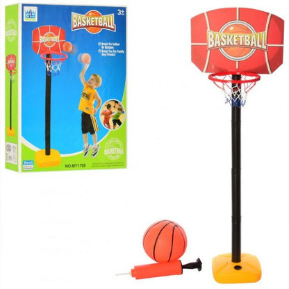 Cesto de Basquetebol Infantil com Bola Incluída