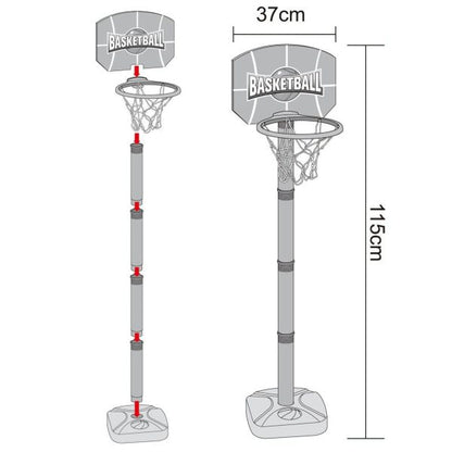 Cesto de Basquetebol Infantil com Bola Incluída